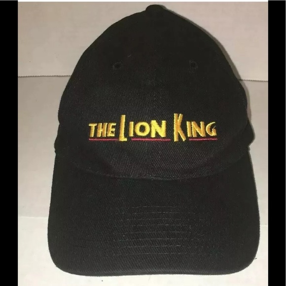 Disney Other - Disney The Lion King VIP Black Baseball Cap